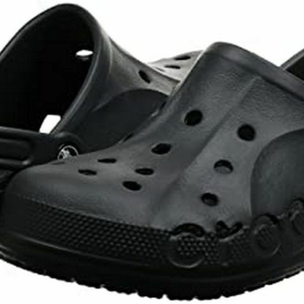 NEW Crocs Baya Black Roomy Fit UNISEX SANDALS SHOES SIZE MEN 7 WOMENS 9 - Picture 2 of 8
